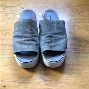 suede slides